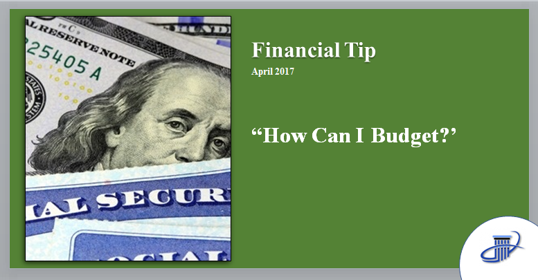 Financial Tip April 2017