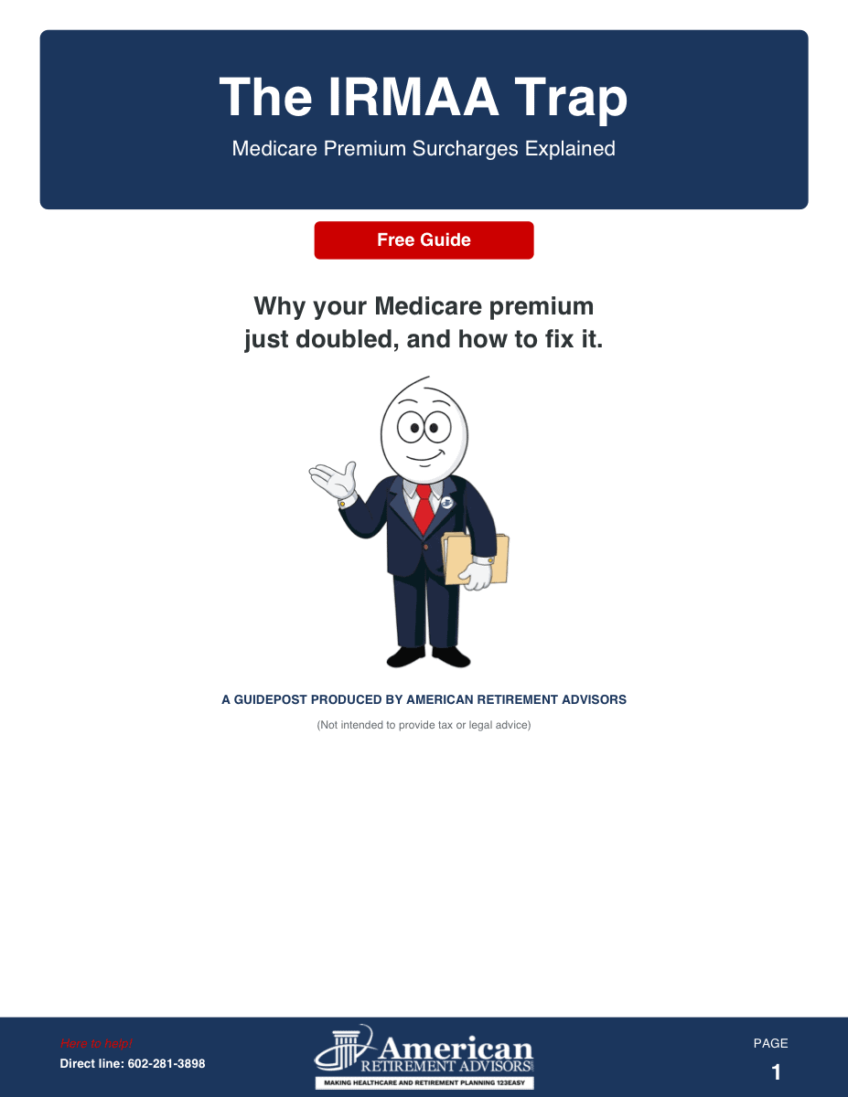 The IRMAA Trap guide cover