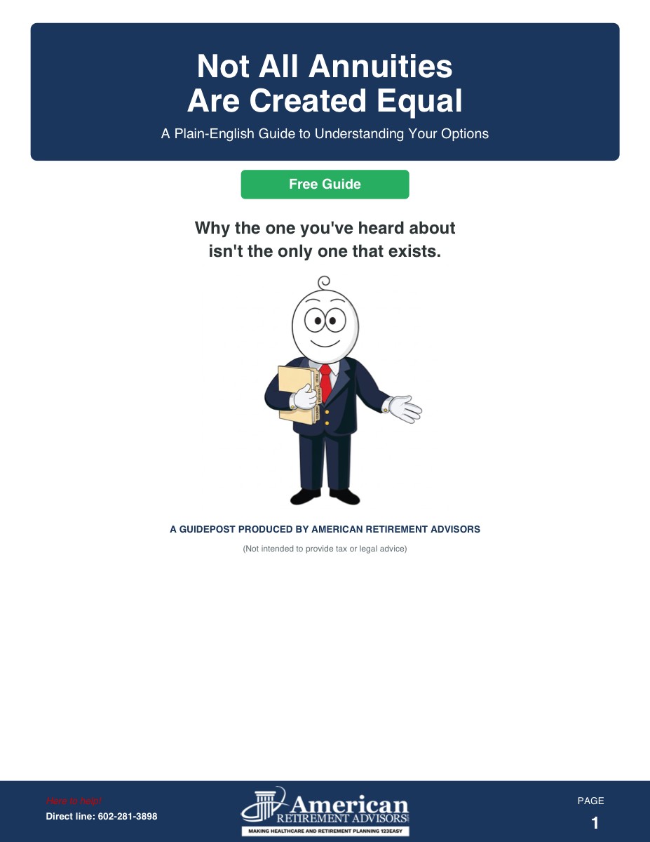 Not All Annuities Are Created Equal guide cover
