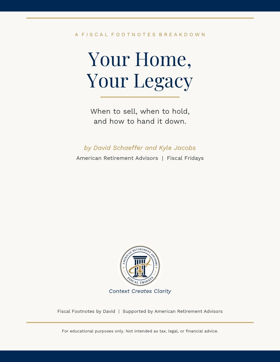 Your Home, Your Legacy - Fiscal Footnotes guide cover